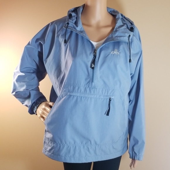 Eastern Mountain Sports Jackets & Blazers - EMS Packable Windbreaker Hoodie. Sz S.